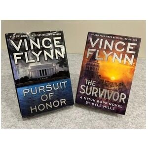 Vince Flynn - Lot of 2 books - Hardcover - Fair